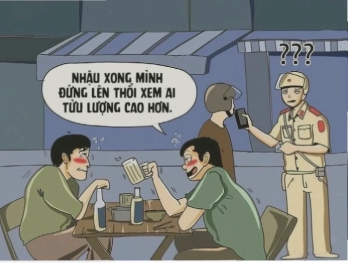 Meme hài nói không với rượu bia meme