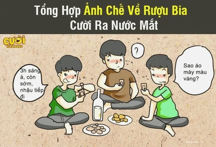 Meme hài nói không với rượu bia meme