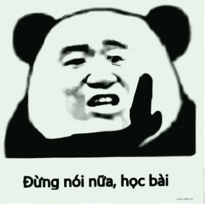 Meme học bài đi với dòng chữ đầy sự nhắc nhở