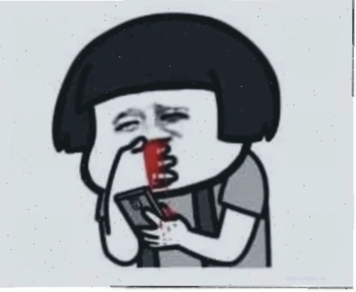 meme hộc máu hài hước