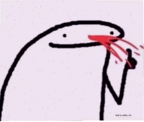 meme hộc máu hài hước