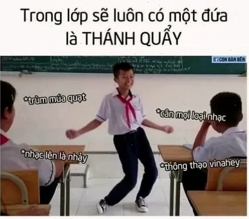 meme học tập