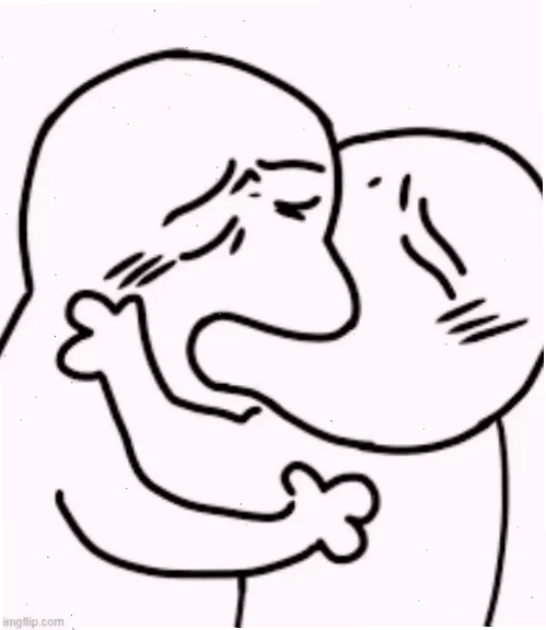 meme hôn chu môi