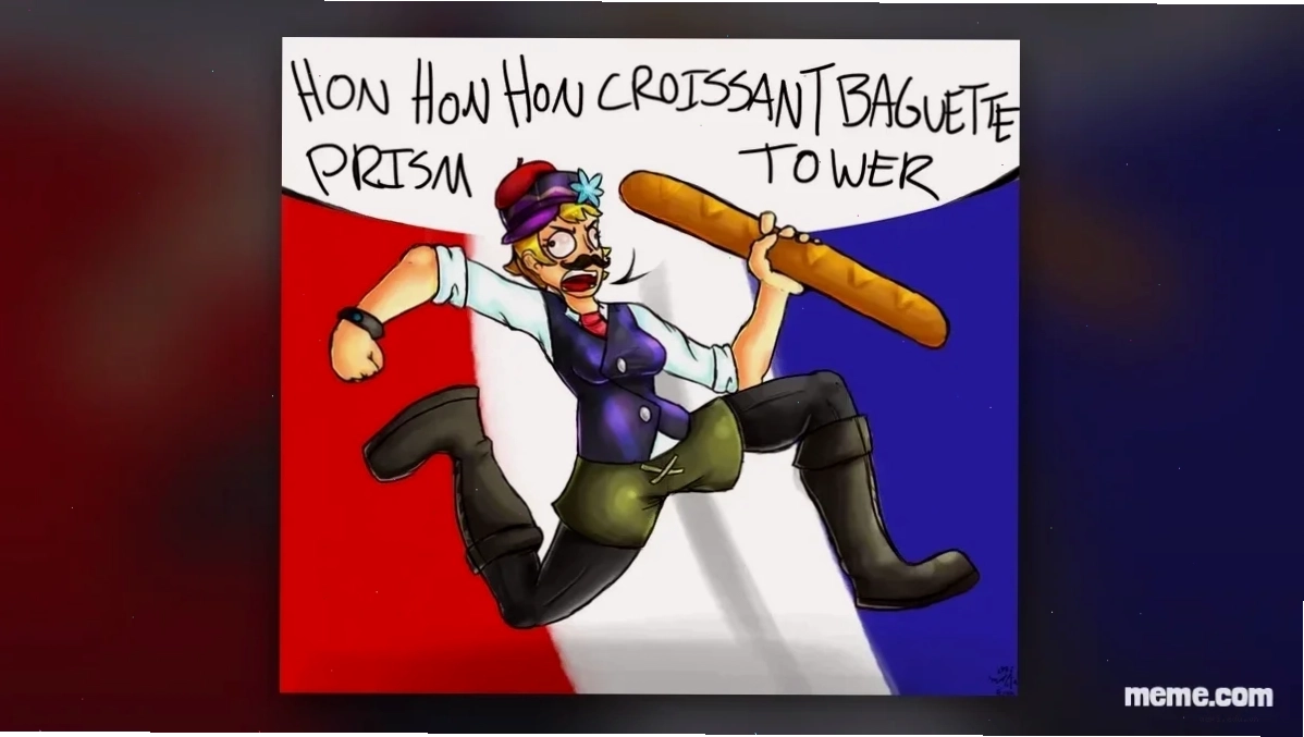meme hôn xong cười
