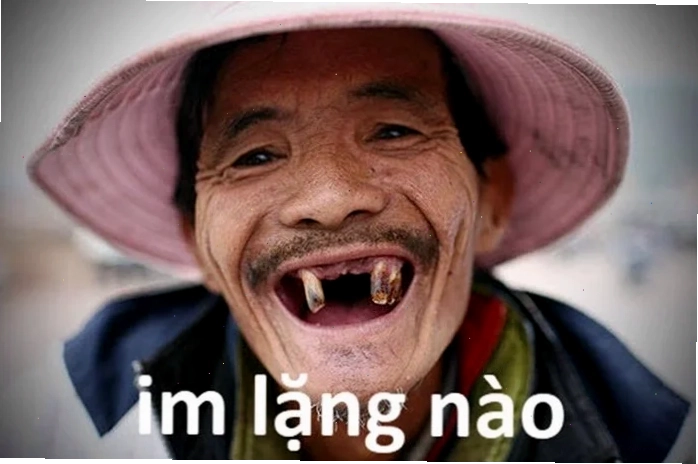 meme im lặng hài hước