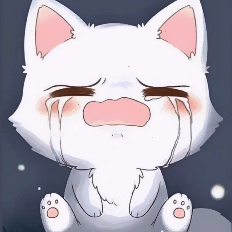 meme khóc cute đáng yêu