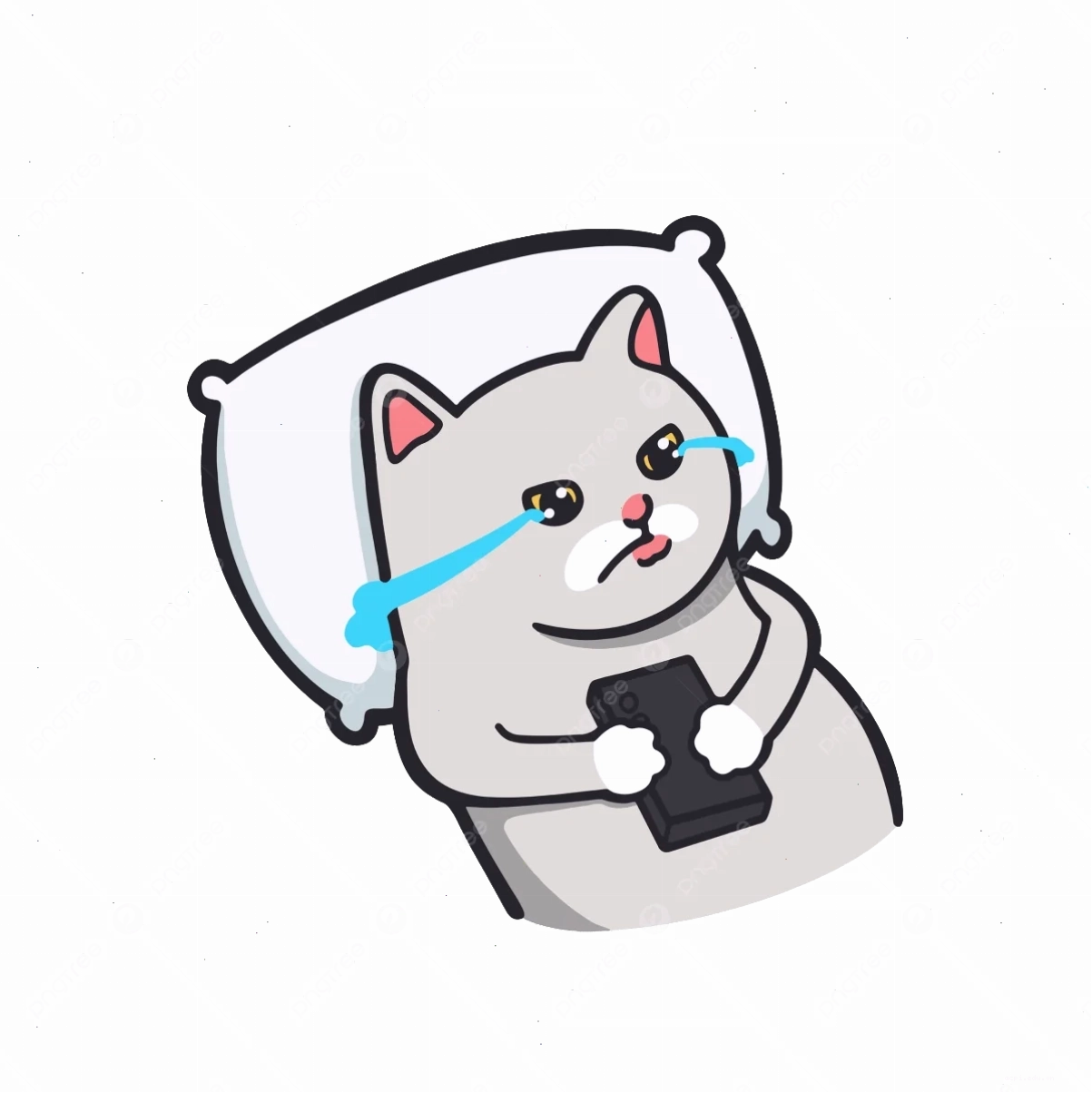 meme khóc cute tủi thân