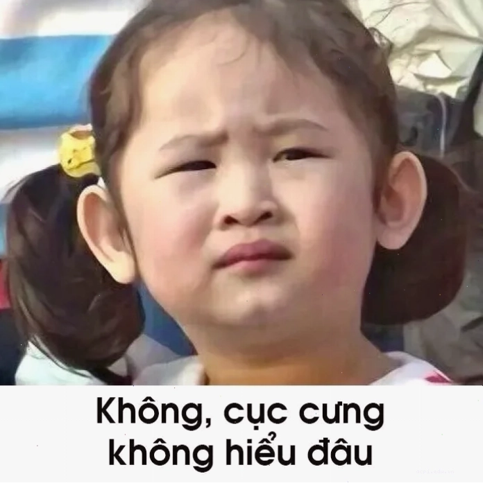 meme không hiểu