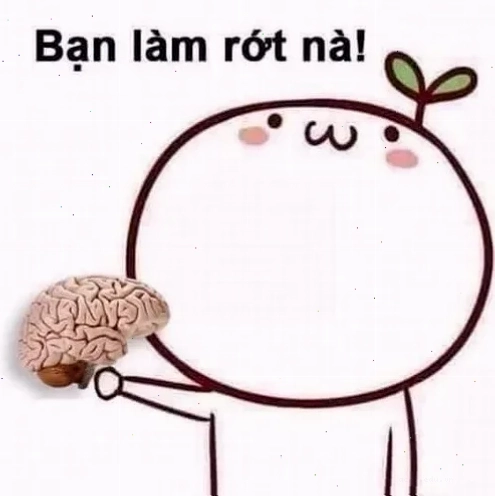 meme không não hoạt họa