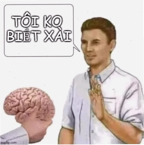 meme không não khởi động lại