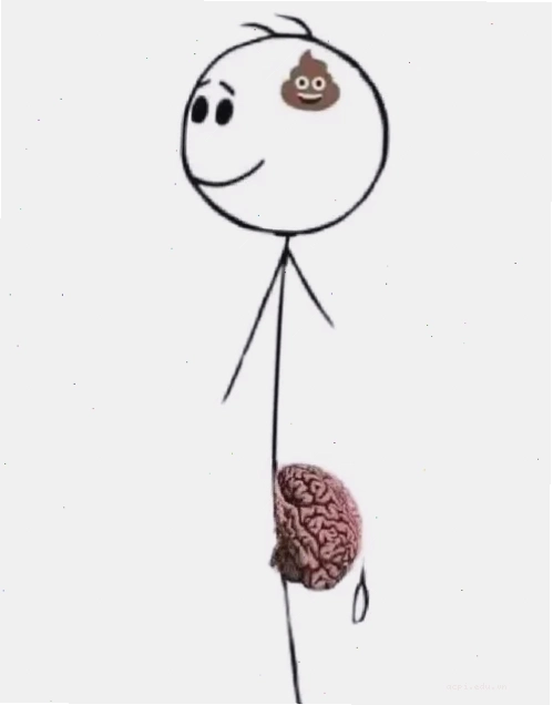 meme không não người que