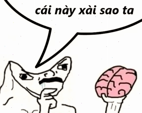 meme không não nhân vật hoạt hình