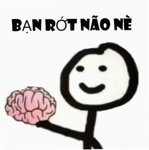 meme không não trong video