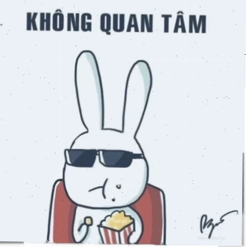 meme không quan tâm siêu hài