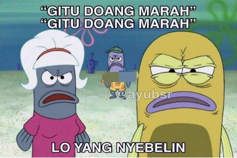 meme kocak buồn cười