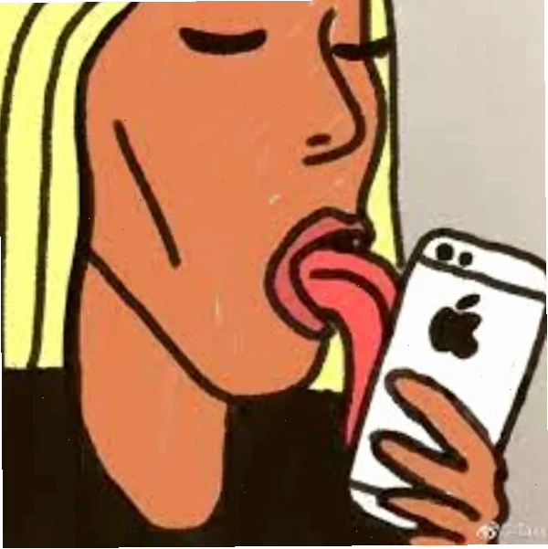 Đam mê ăn uống Meme liếm môi đầy đam mê