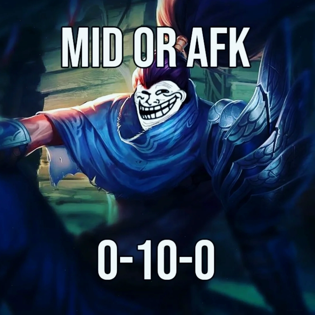 meme liên minh gánh team