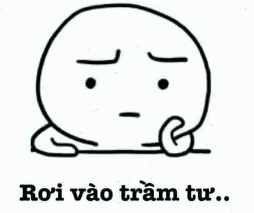 meme lo lắng co rút dưới áp lực