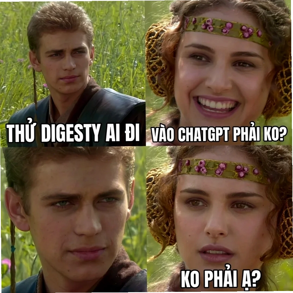 meme lo lắng hơi thở