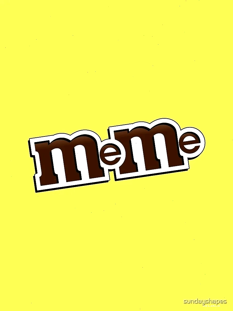 meme logo peach