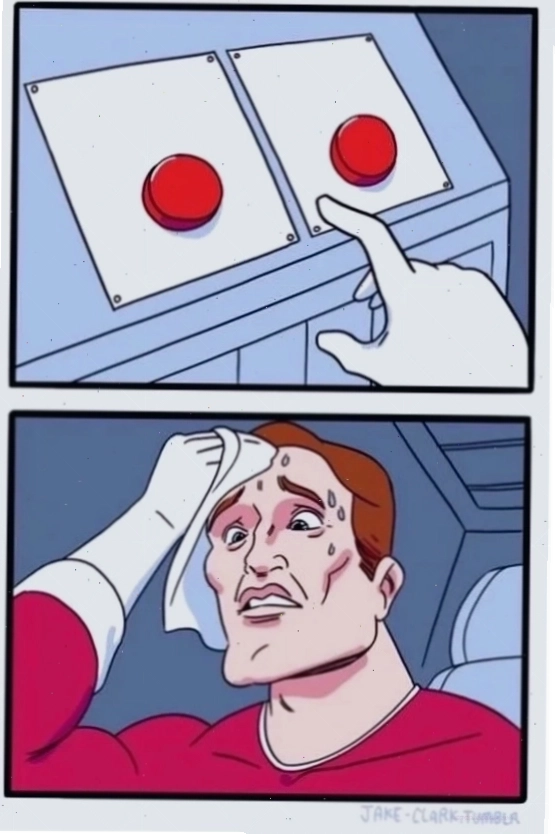 meme lựa chọn hài hước