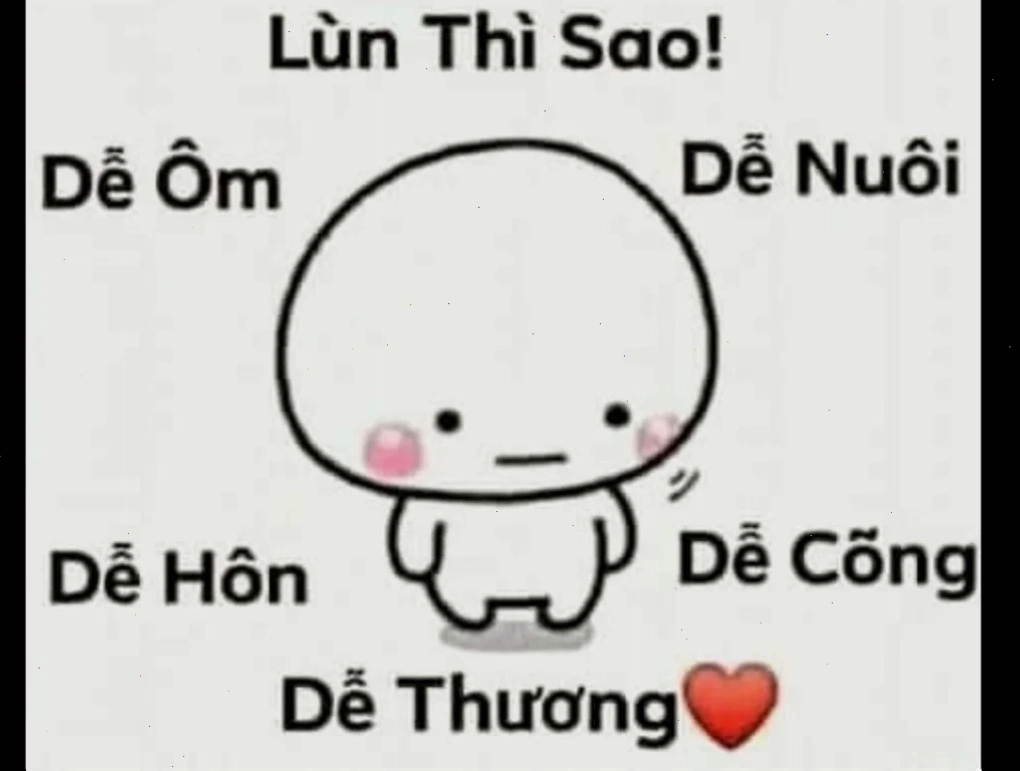 meme lùn thẫn thờ