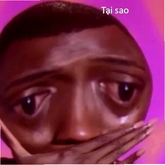 meme mặt buồn hài hước