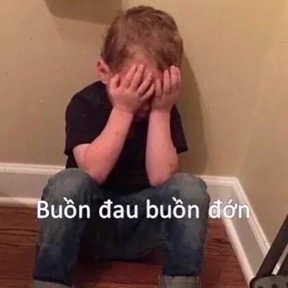 meme mặt buồn khi yêu