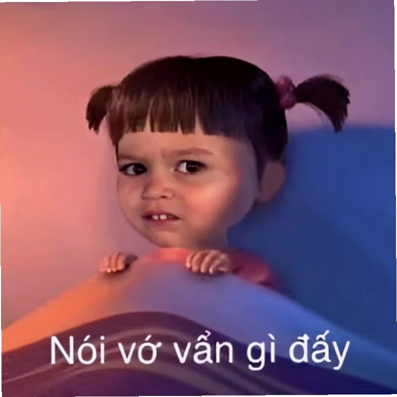 meme mặt nhăn bất lực