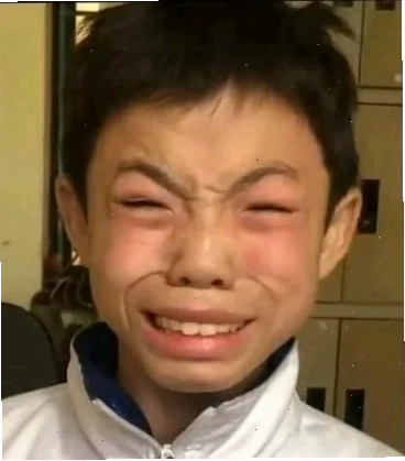 meme mặt nhăn cute
