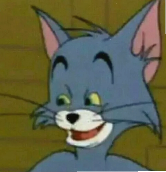 meme mèo tom đeo kính