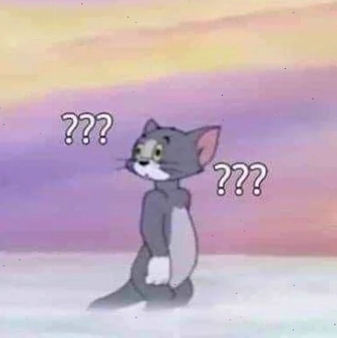 meme mèo tom sợ hãi