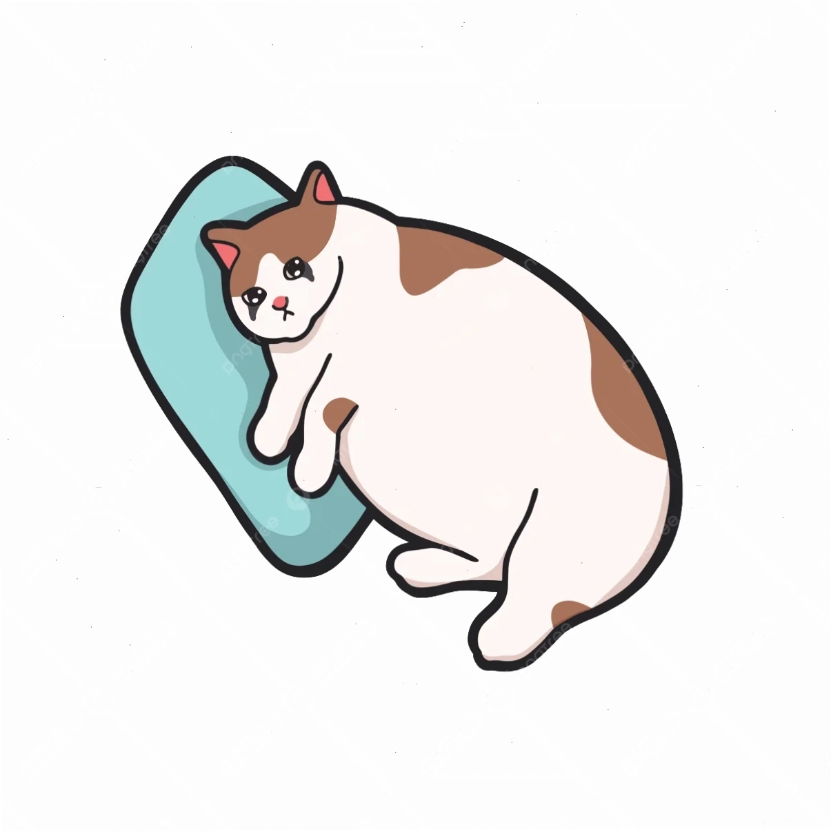 meme mèo trái tim bay lượn
