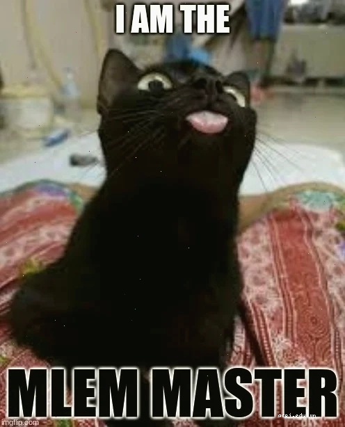 meme mlem ghép chữ
