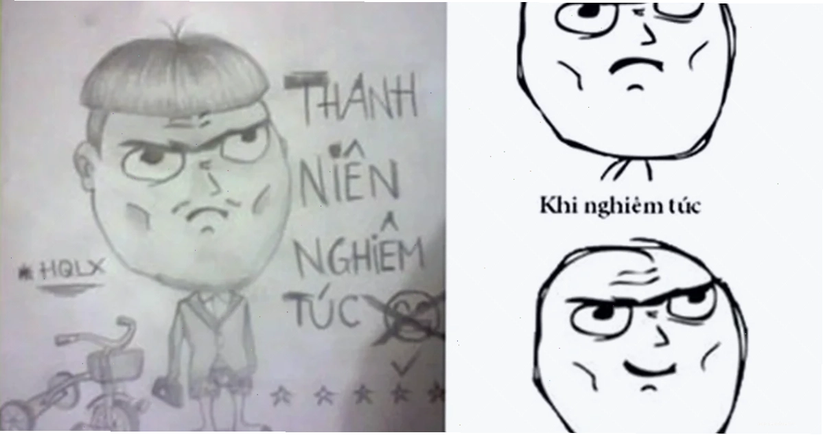 meme nghiêm túc anime