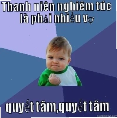 meme nghiêm túc chất