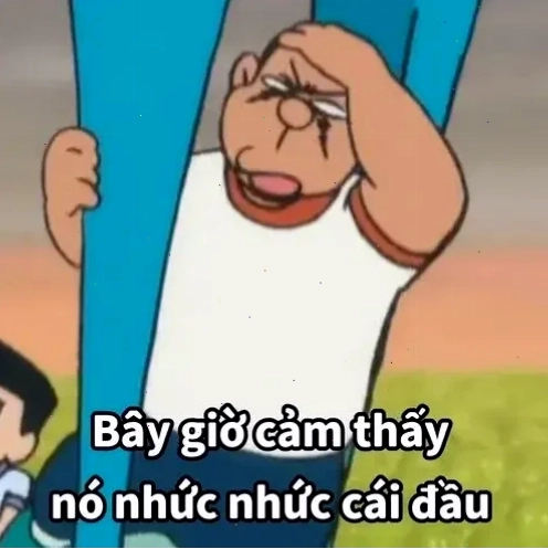 meme nghiêng đầu hài