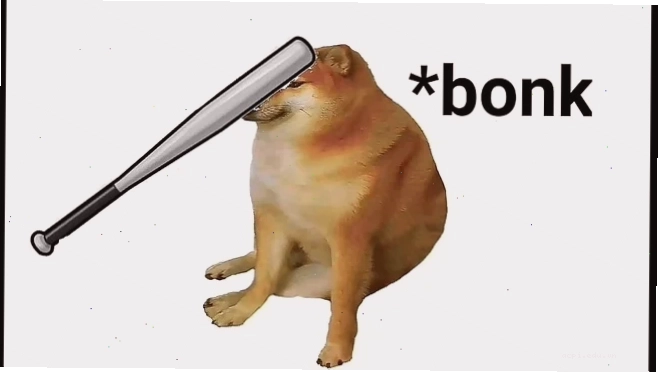 meme nghiêng đầu thư giãn