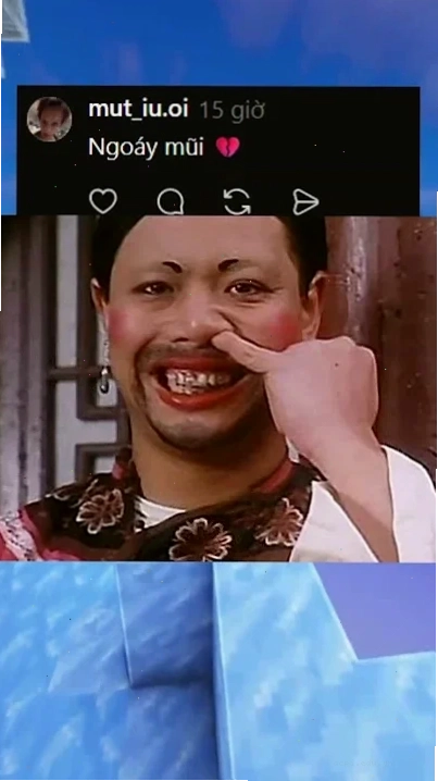 meme ngoáy mũi hài