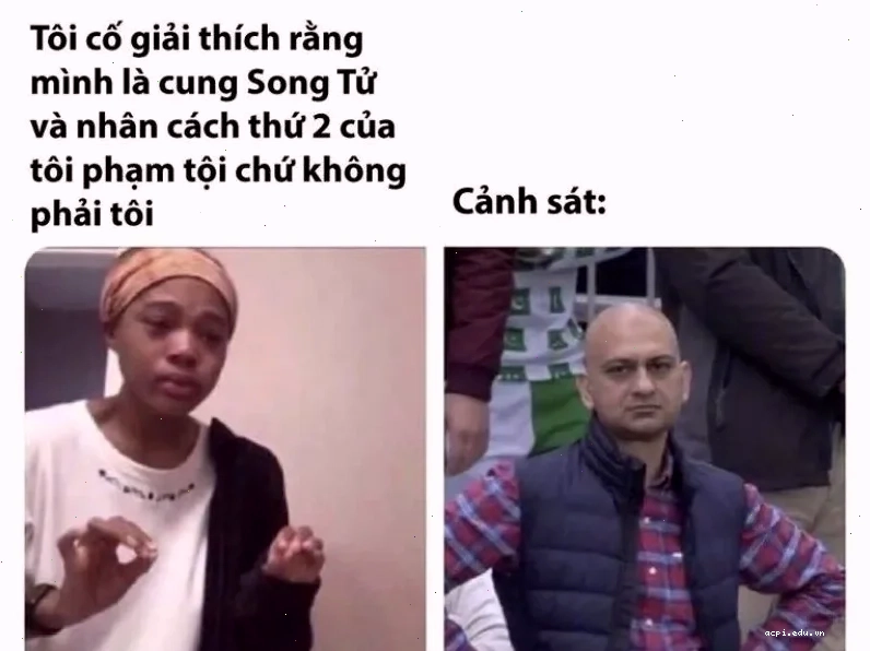 meme người đàn ông chống nạnh bất lực