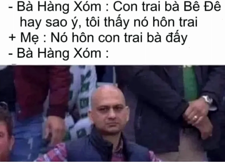 meme người đàn ông đứng chống nạnh