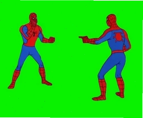 meme người nhện chỉ tay hài hước nhất