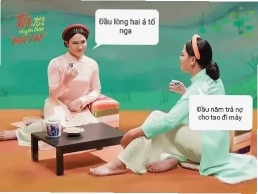 meme nợ tiền không trả