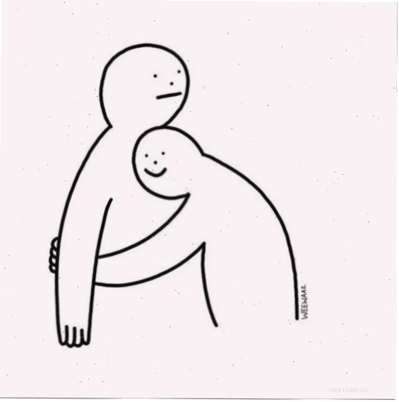 meme ôm nhau ấm lòng