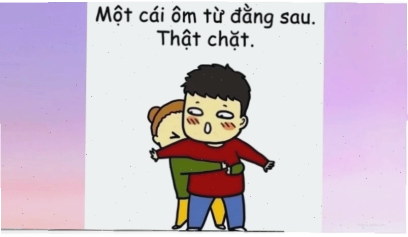 meme ôm nhau an ủi