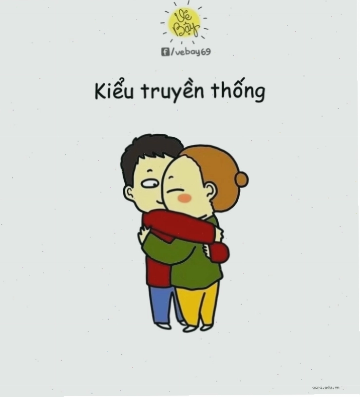 meme ôm nhau cảm động