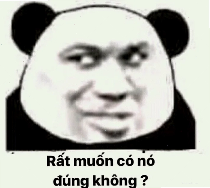 meme panda trung quốc cười đểu