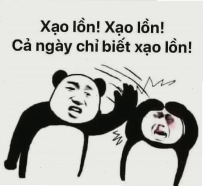 meme panda trung quốc tiên nữ