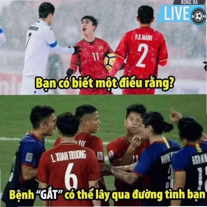 meme phấn khích sáng tạo