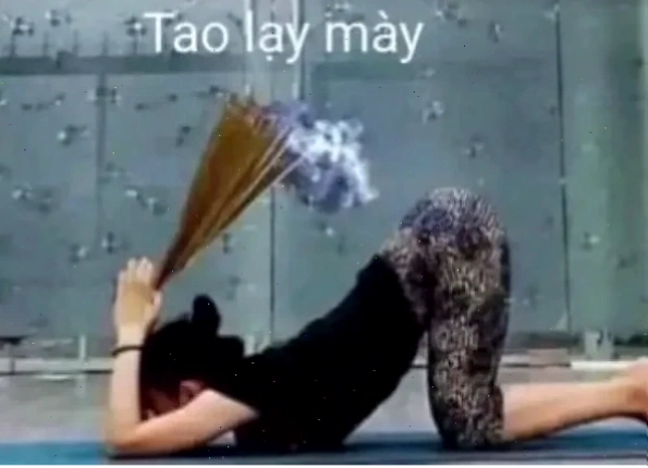 meme quỳ lạy dễ thương